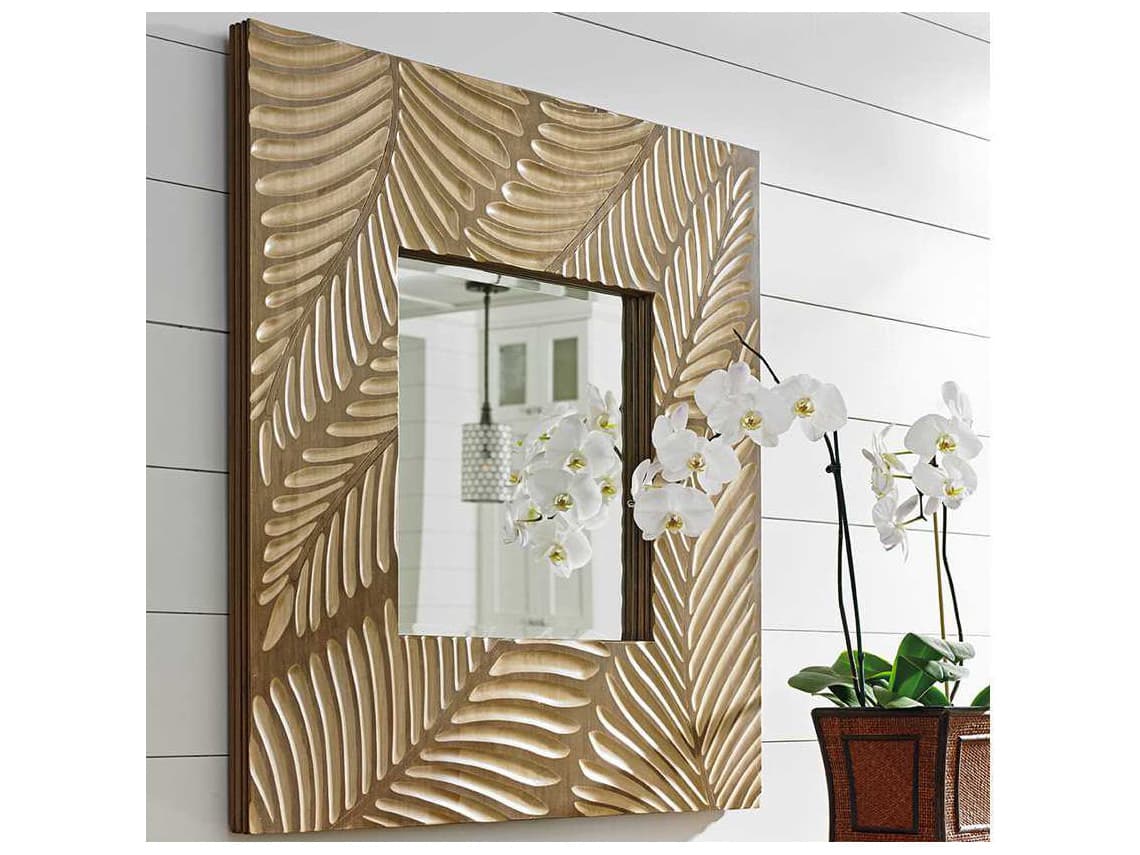 Tommy Bahama Twin Palms Freeport Square Wall Mirror