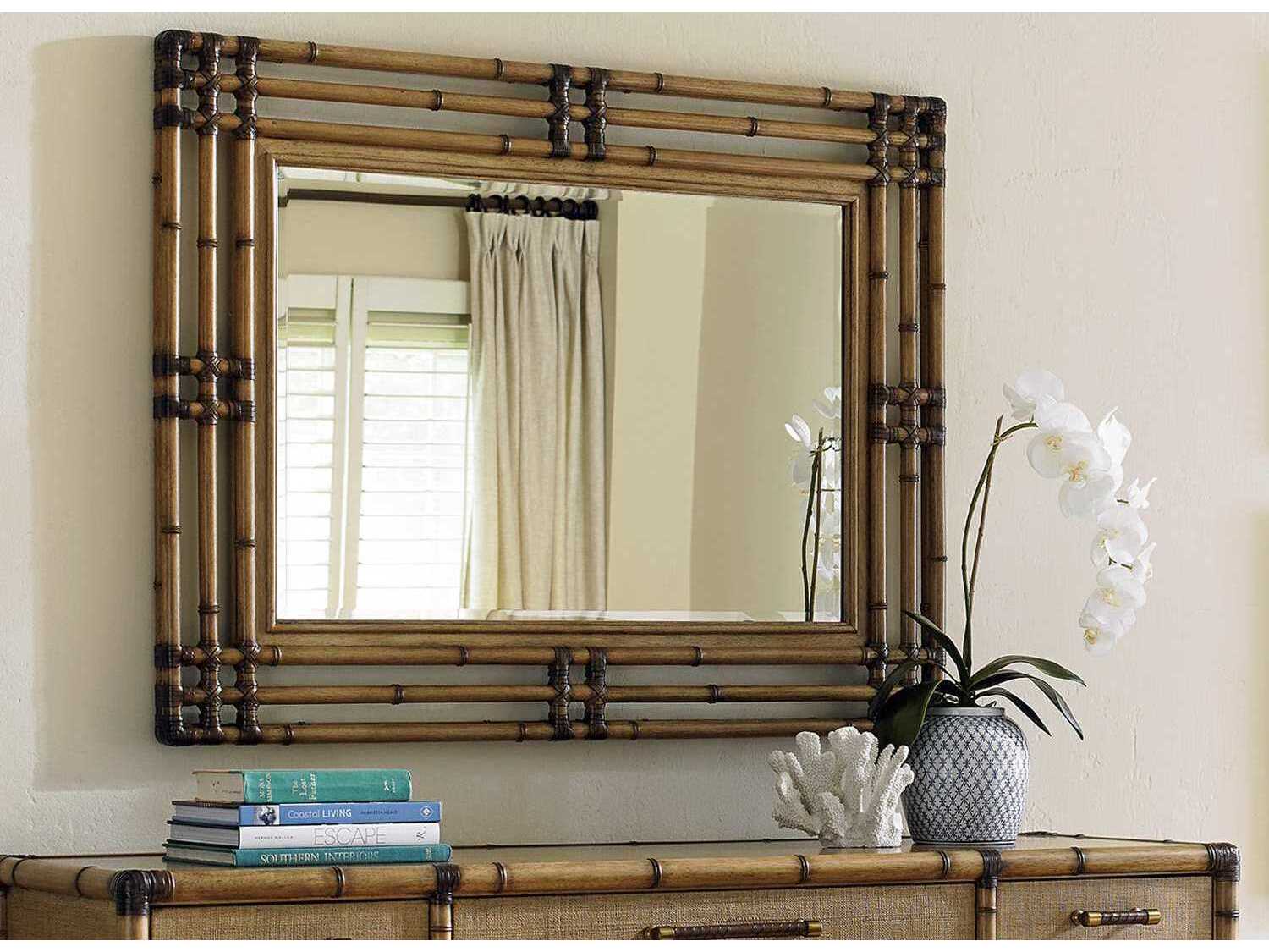 Tommy Bahama Twin Palms Savana Rectangular Wall Mirror