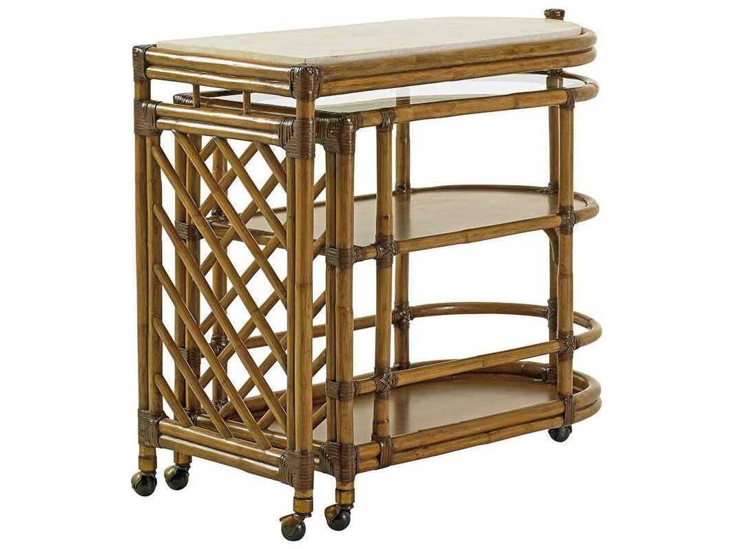 Tommy Bahama Twin Palms Cable Beach Bar Cart