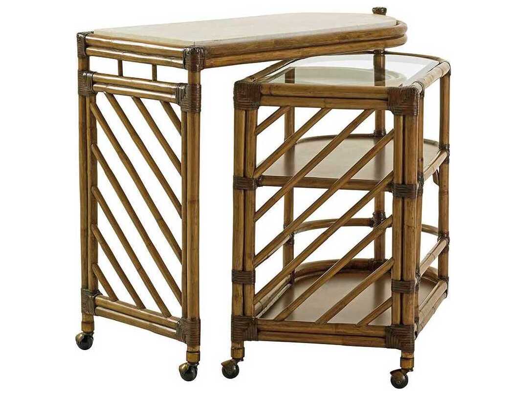 Tommy Bahama Twin Palms Cable Beach Bar Cart