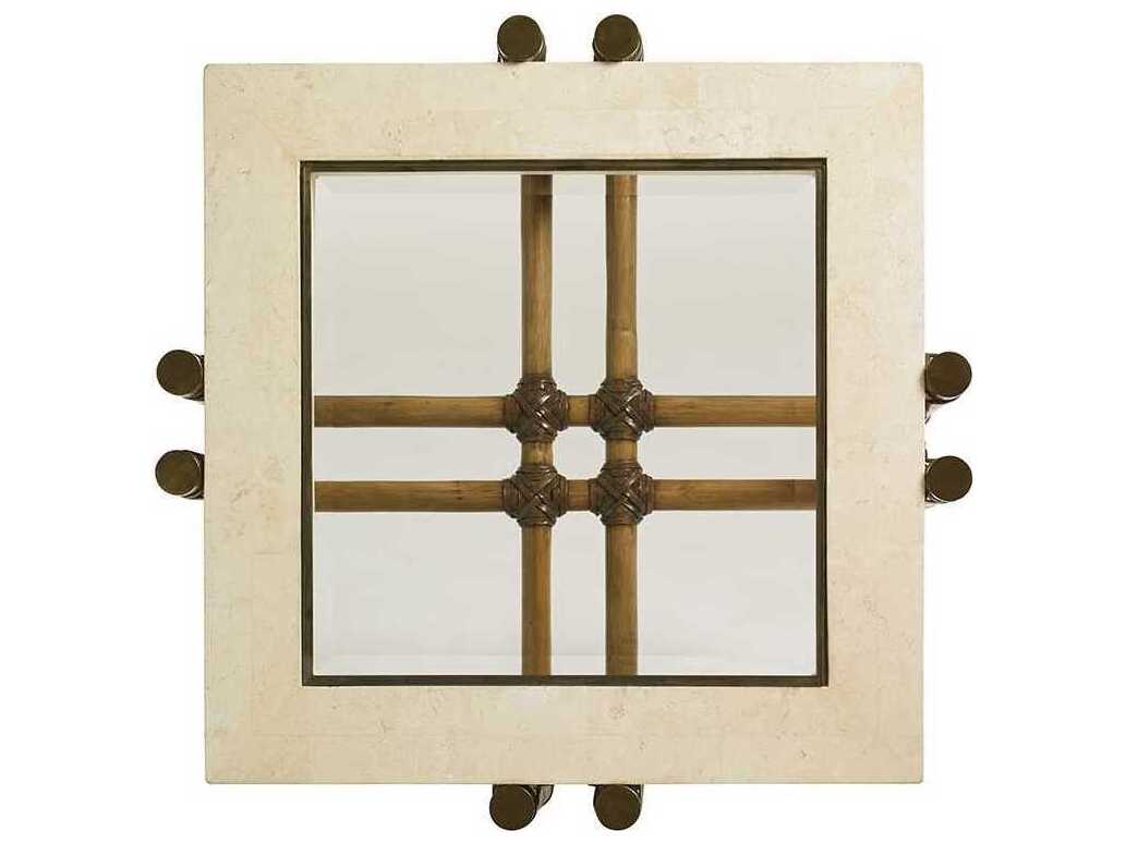 Tommy Bahama Twin Palms Los Cabos Square End Table