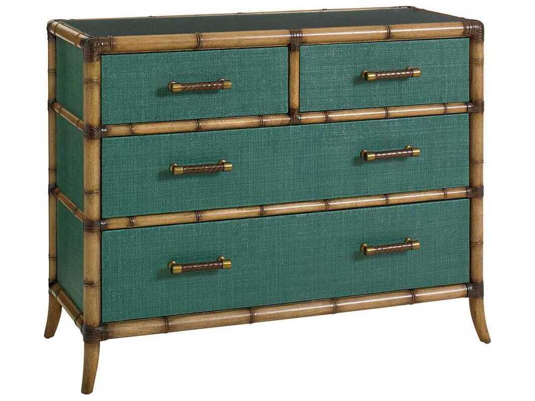 Tommy Bahama Twin Palms Pacific Teal 4 - Drawer Accent Chest
