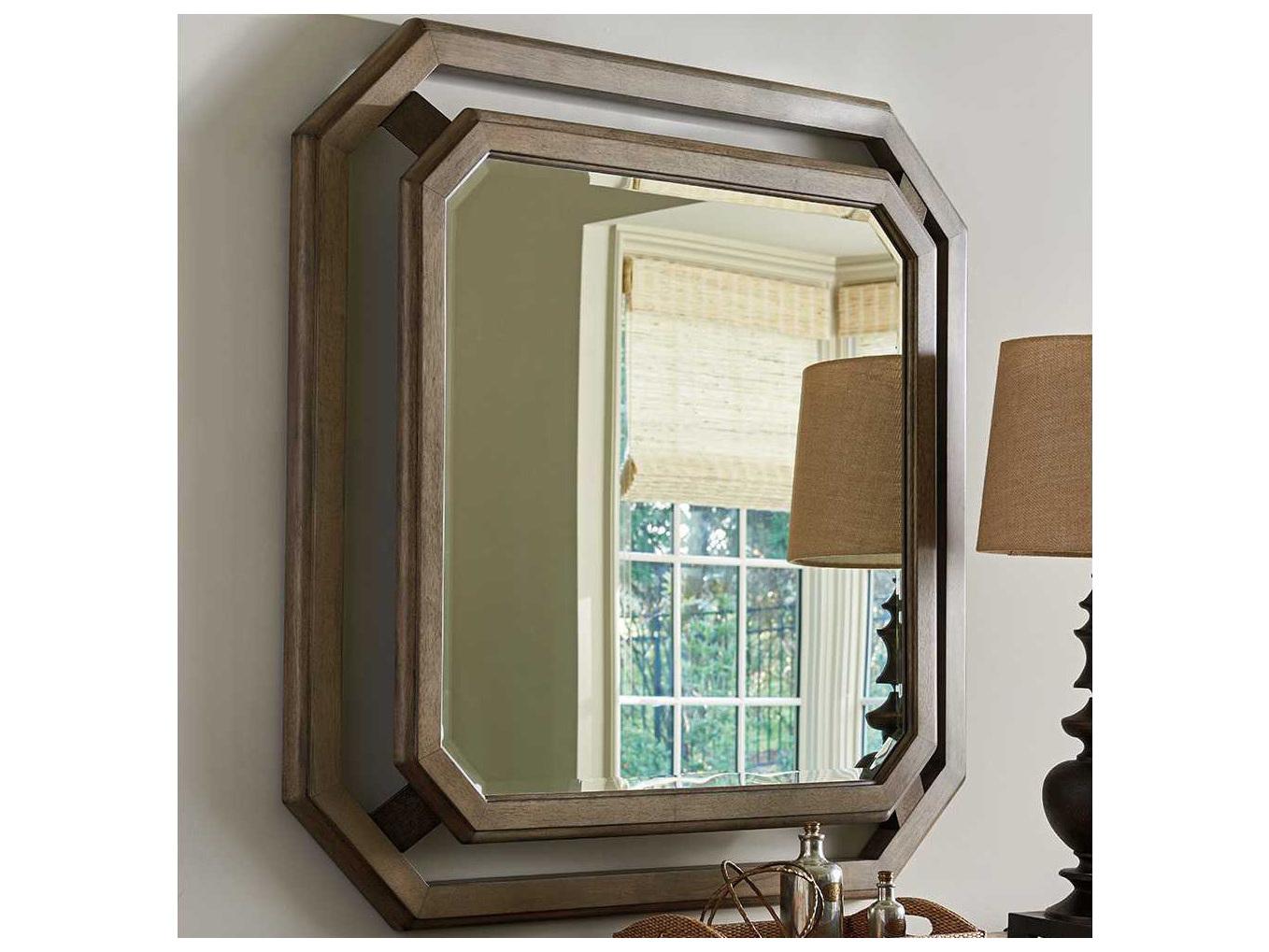 Tommy Bahama Cypress Point Callan Square Wall Mirror
