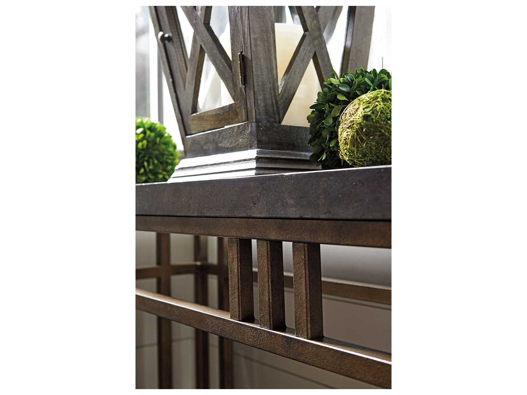 Tommy Bahama Cypress Point Montera Travertine Rectangular Console Table