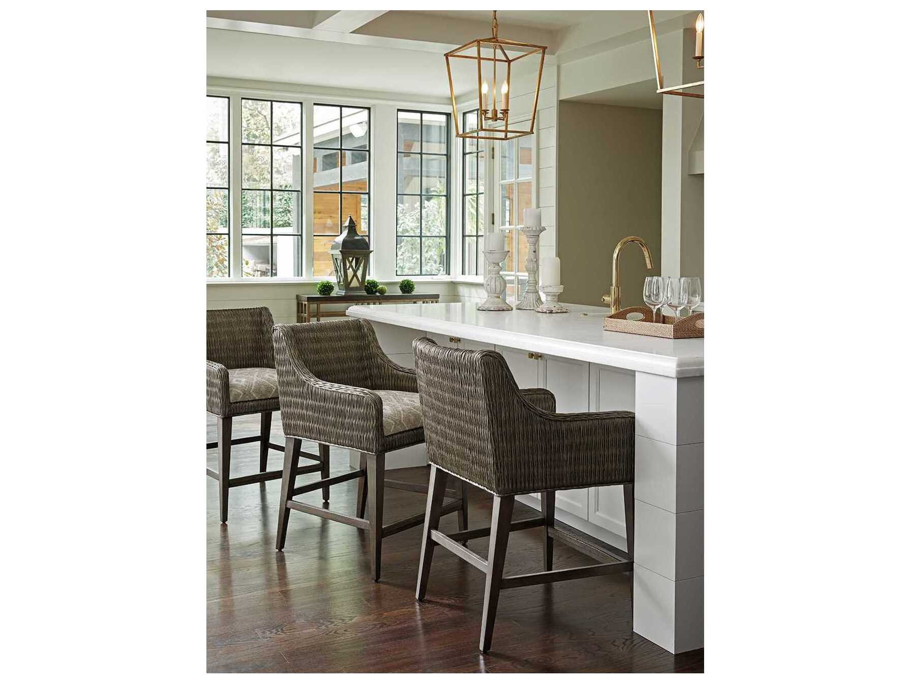 Tommy Bahama Cypress Point Turner Woven Counter Stool