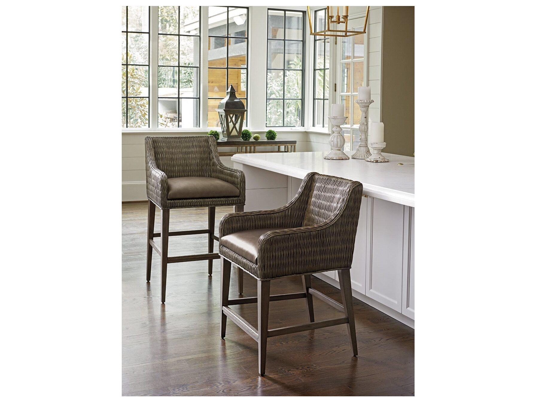 Tommy Bahama Cypress Point Turner Woven Bar Stool