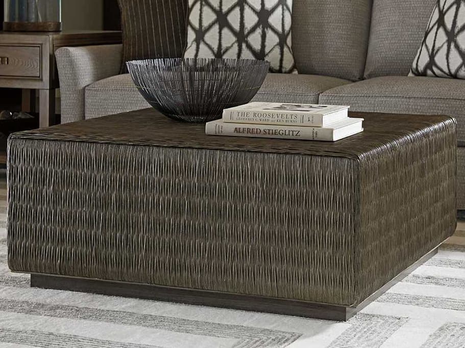 Tommy Bahama Cypress Point Seawatch Woven Square Coffee Table