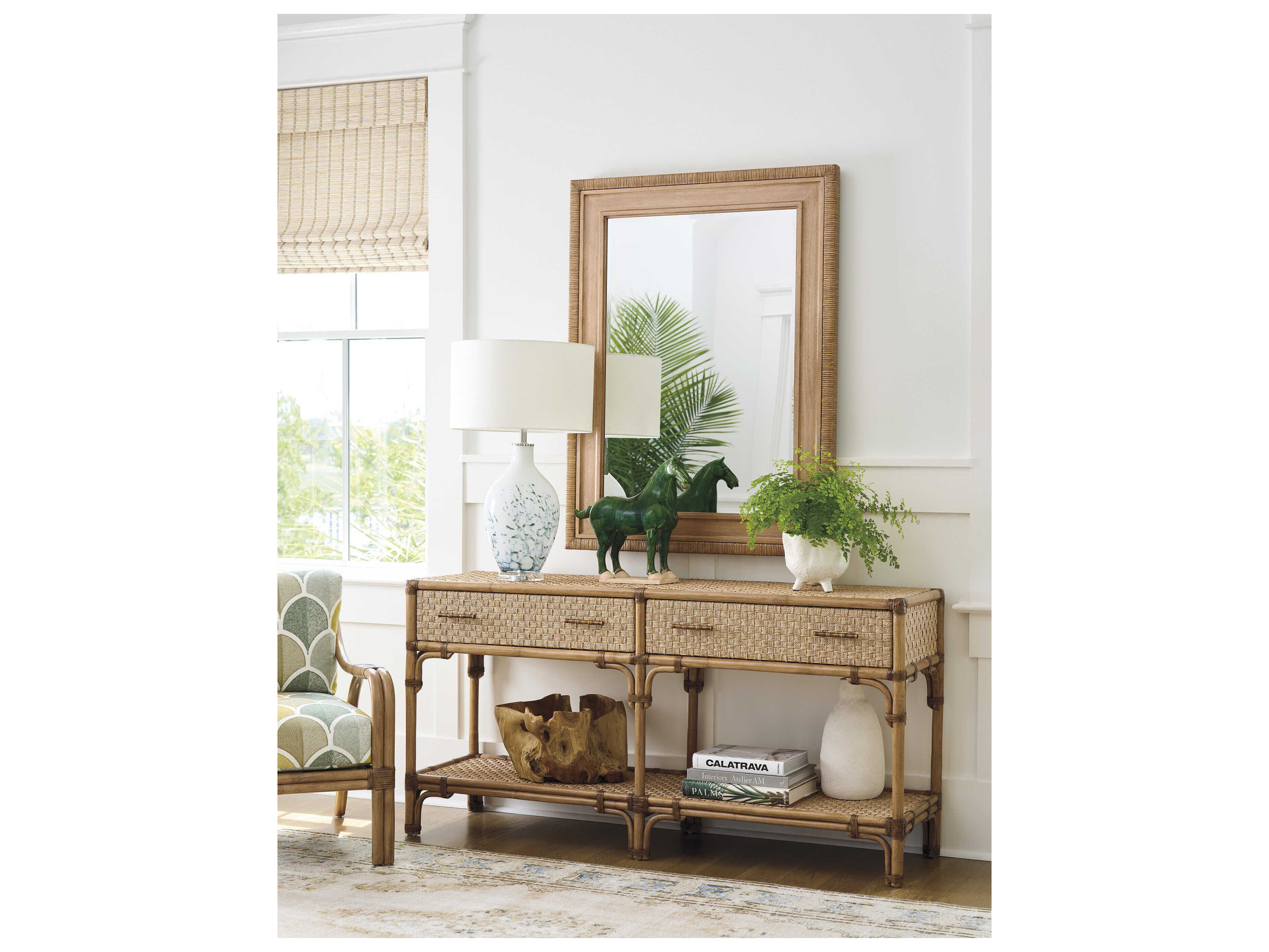 Tommy Bahama Key Biscayne Wall Mirror Rectangular