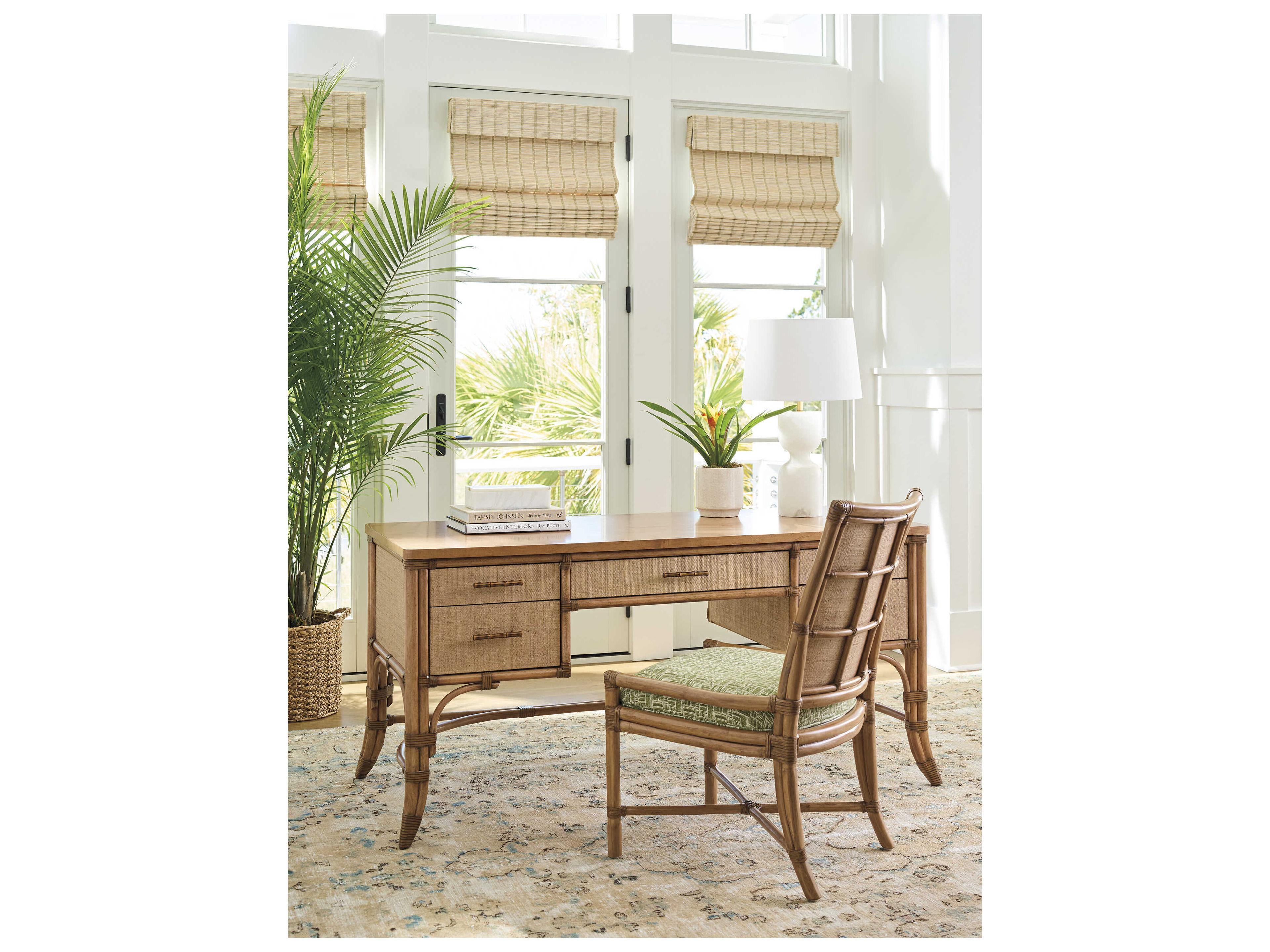 Tommy Bahama Key Biscayne Brown Secretary Desk