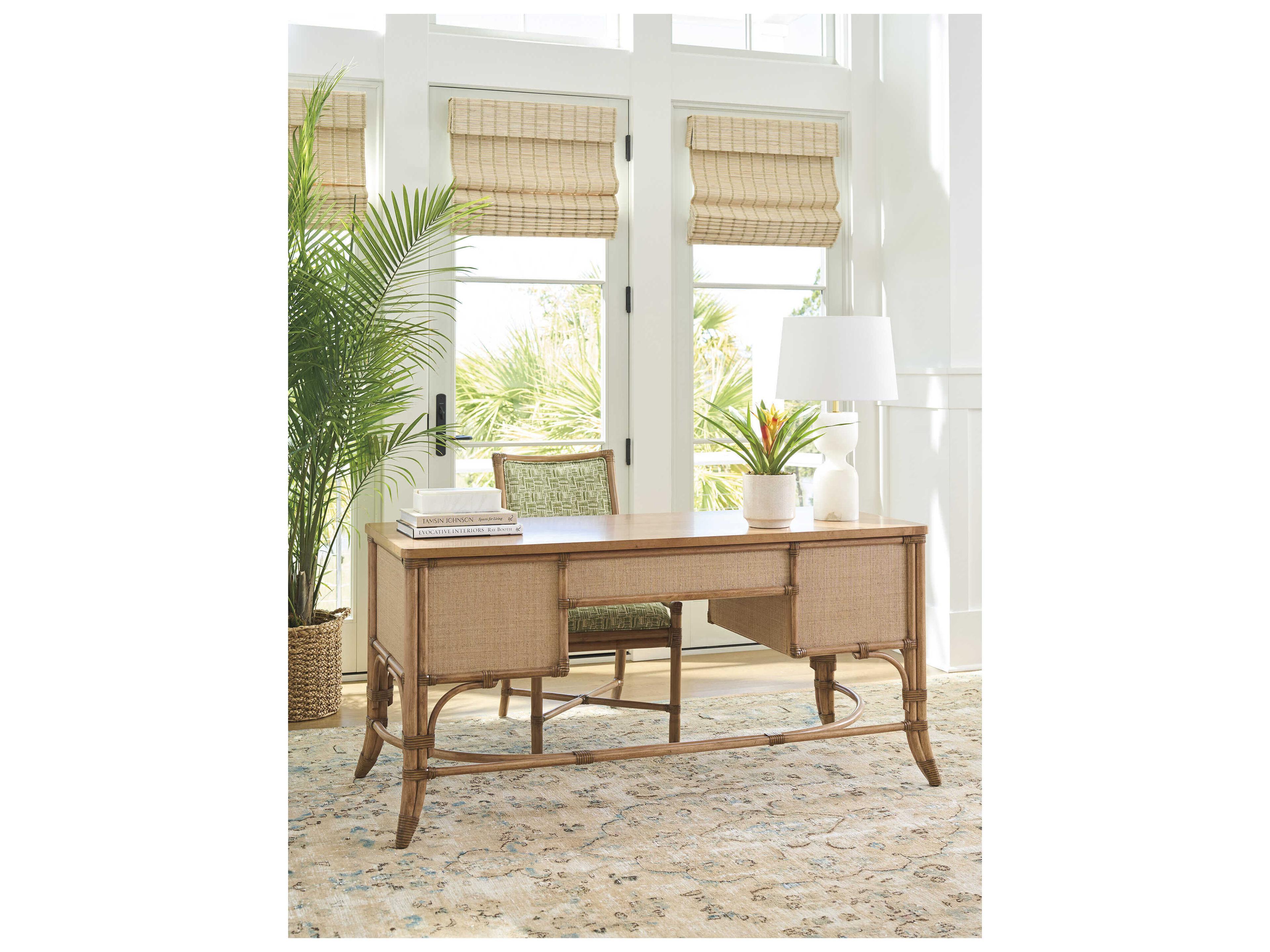 Tommy Bahama Key Biscayne Brown Secretary Desk