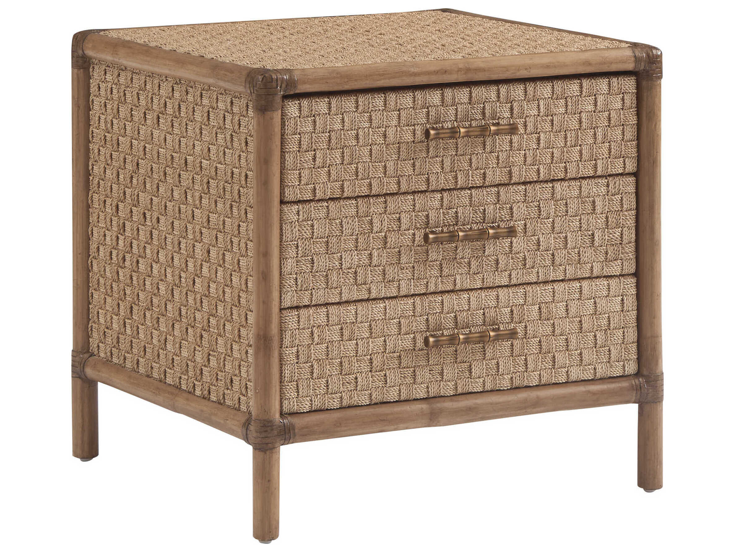 Tommy Bahama Key Biscayne Square Wood End Table
