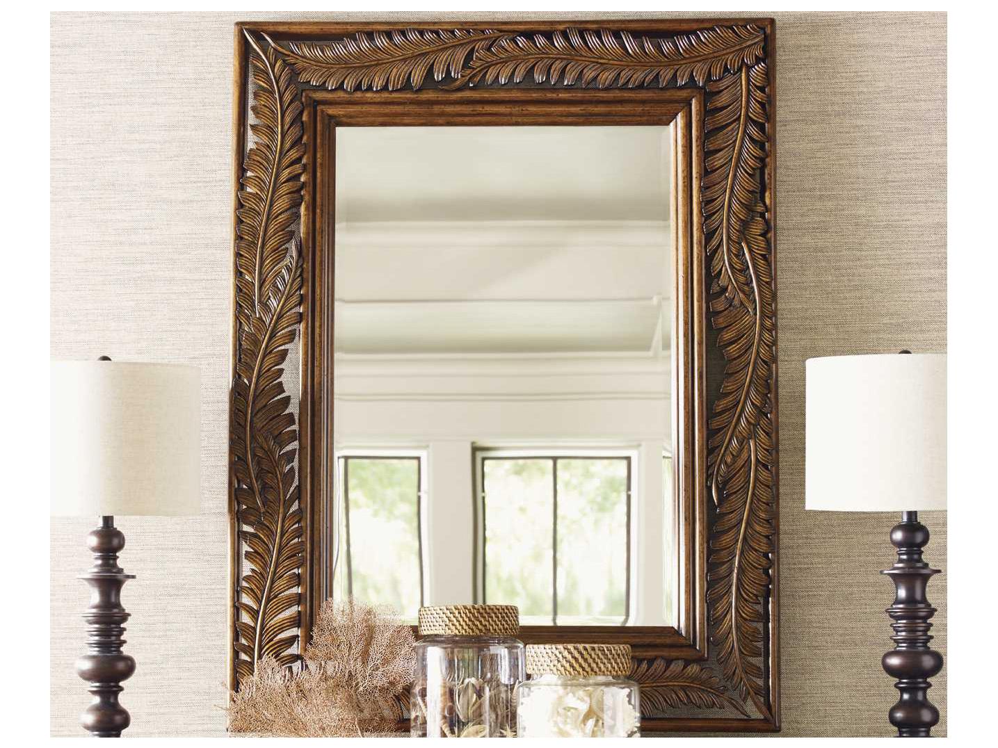 Tommy Bahama Bali Hai Seabrook Landscape Rectangular Wall Mirror