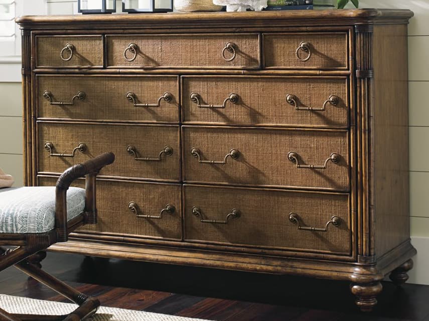 Tommy Bahama Bali Hai Breakers 9 - Drawer Double Dresser