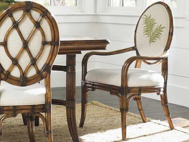 Tommy Bahama Bali Hai Gulfstream Oval Back Dining Arm Chair