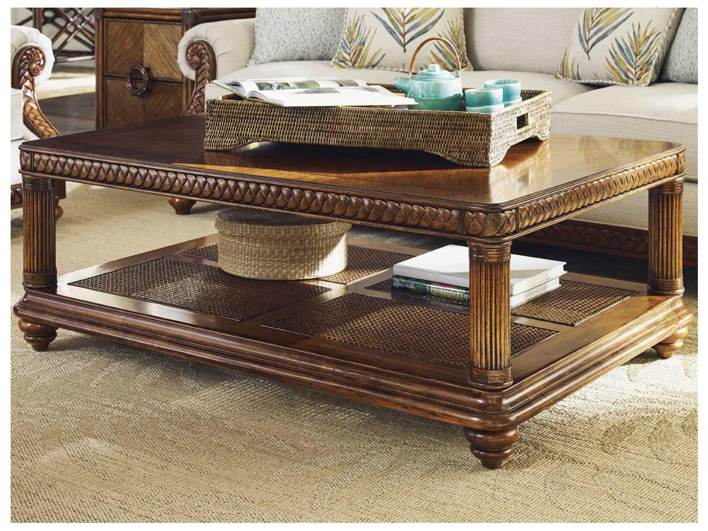 Tommy Bahama Bali Hai Vineyard Point Rectangular Coffee Table