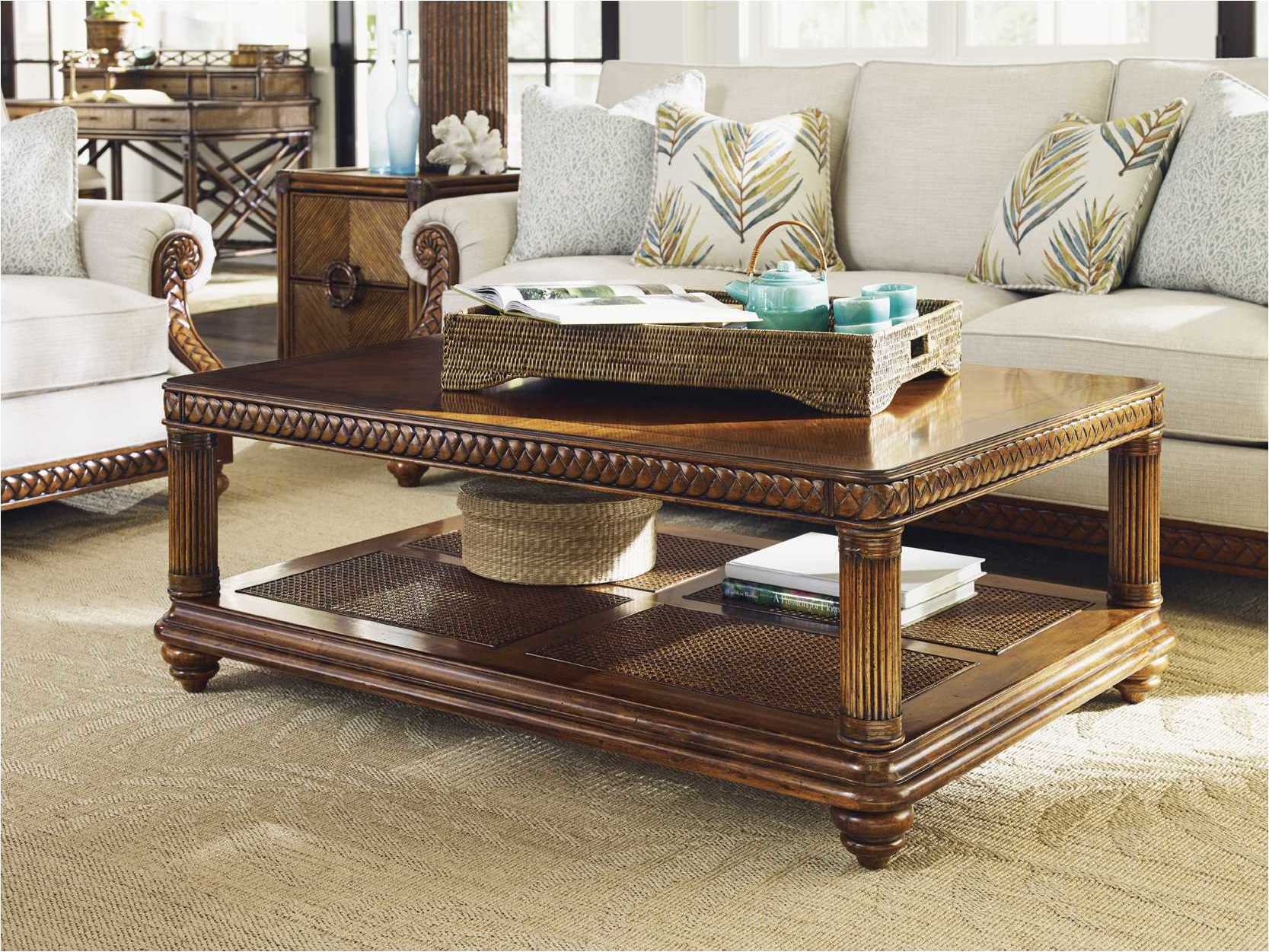Tommy Bahama Bali Hai Vineyard Point Rectangular Coffee Table