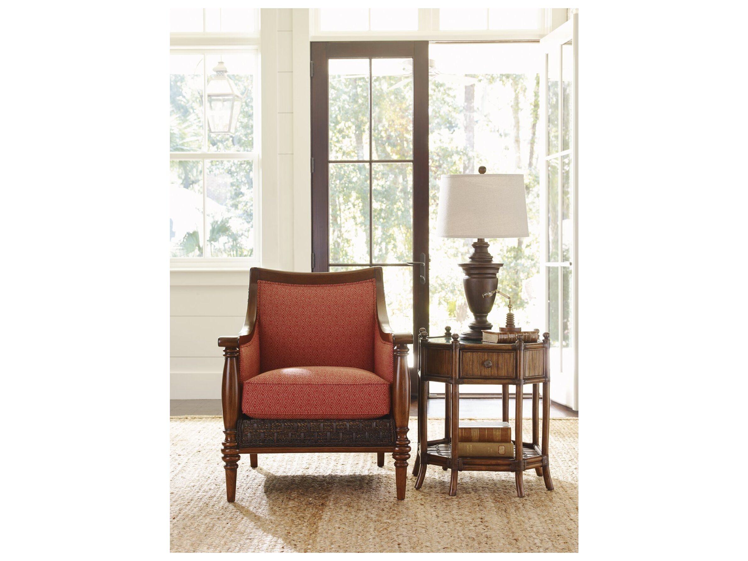 Tommy Bahama Bali Hai Flamingo Octagonal End Table