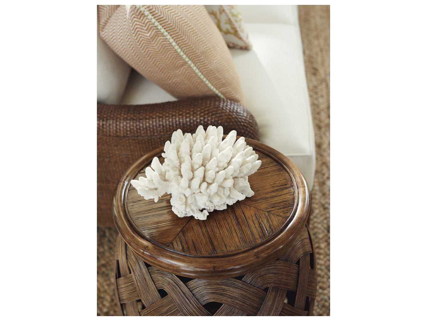 Tommy Bahama Bali Hai Hibiscus Round End Table