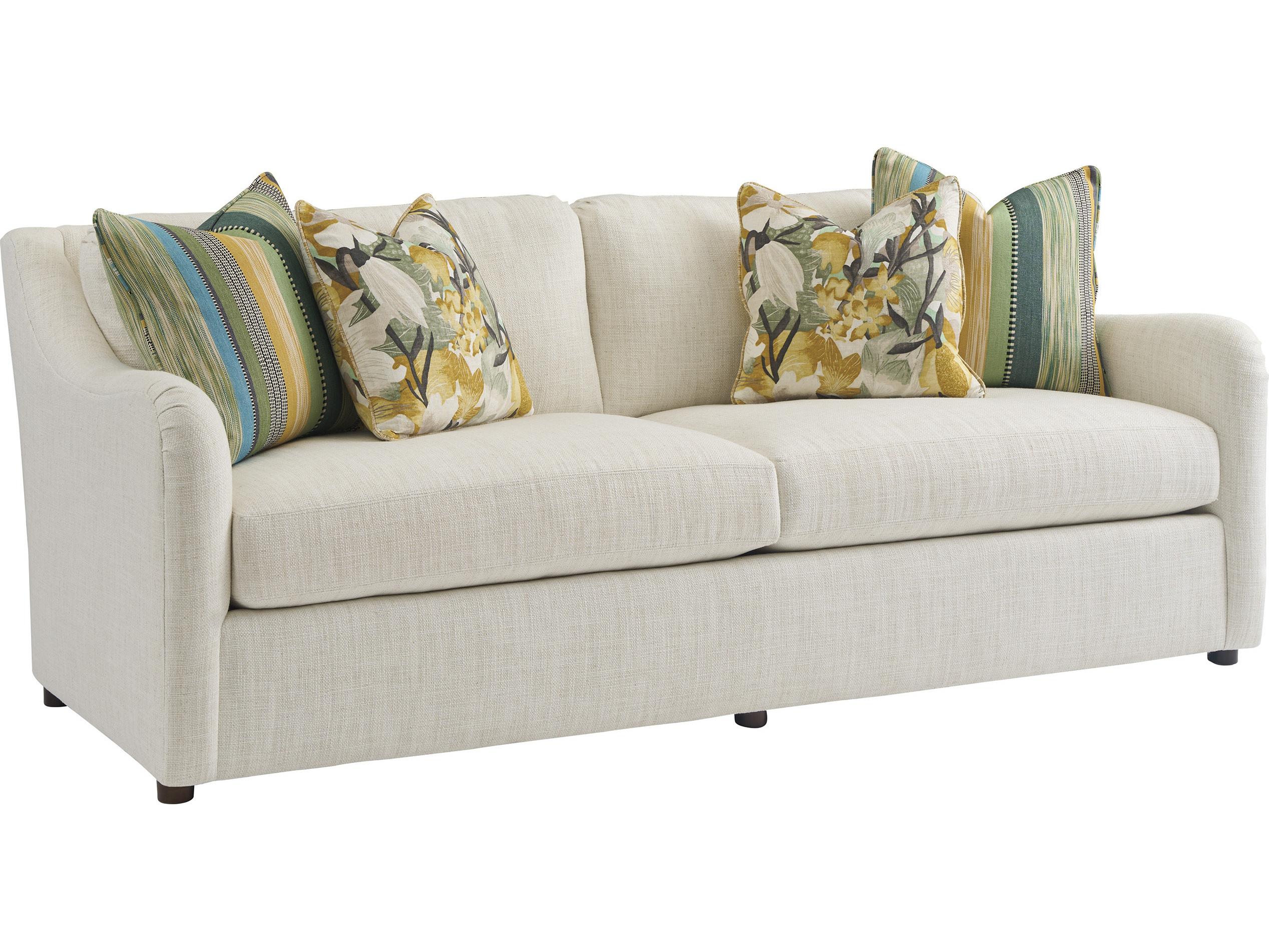 Tommy Bahama Key Biscayne Cream Upholstered Sofa