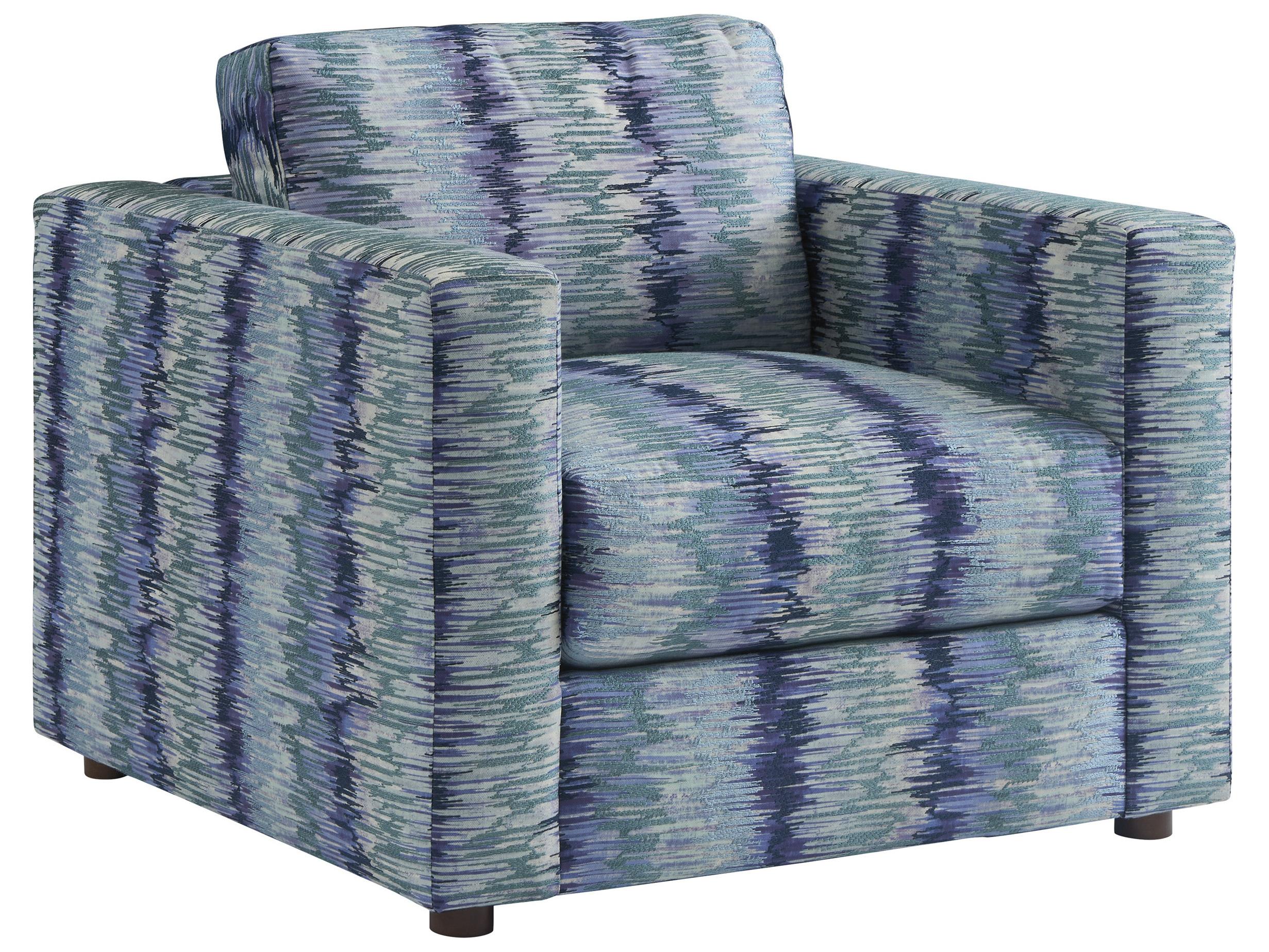 Tommy Bahama Key Biscayne Blue Accent Chair