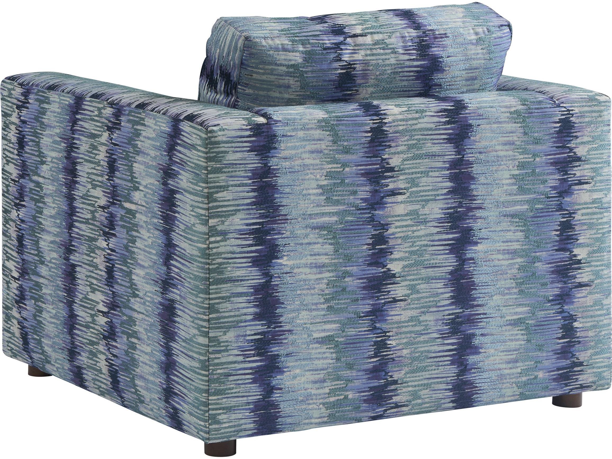 Tommy Bahama Key Biscayne Blue Accent Chair