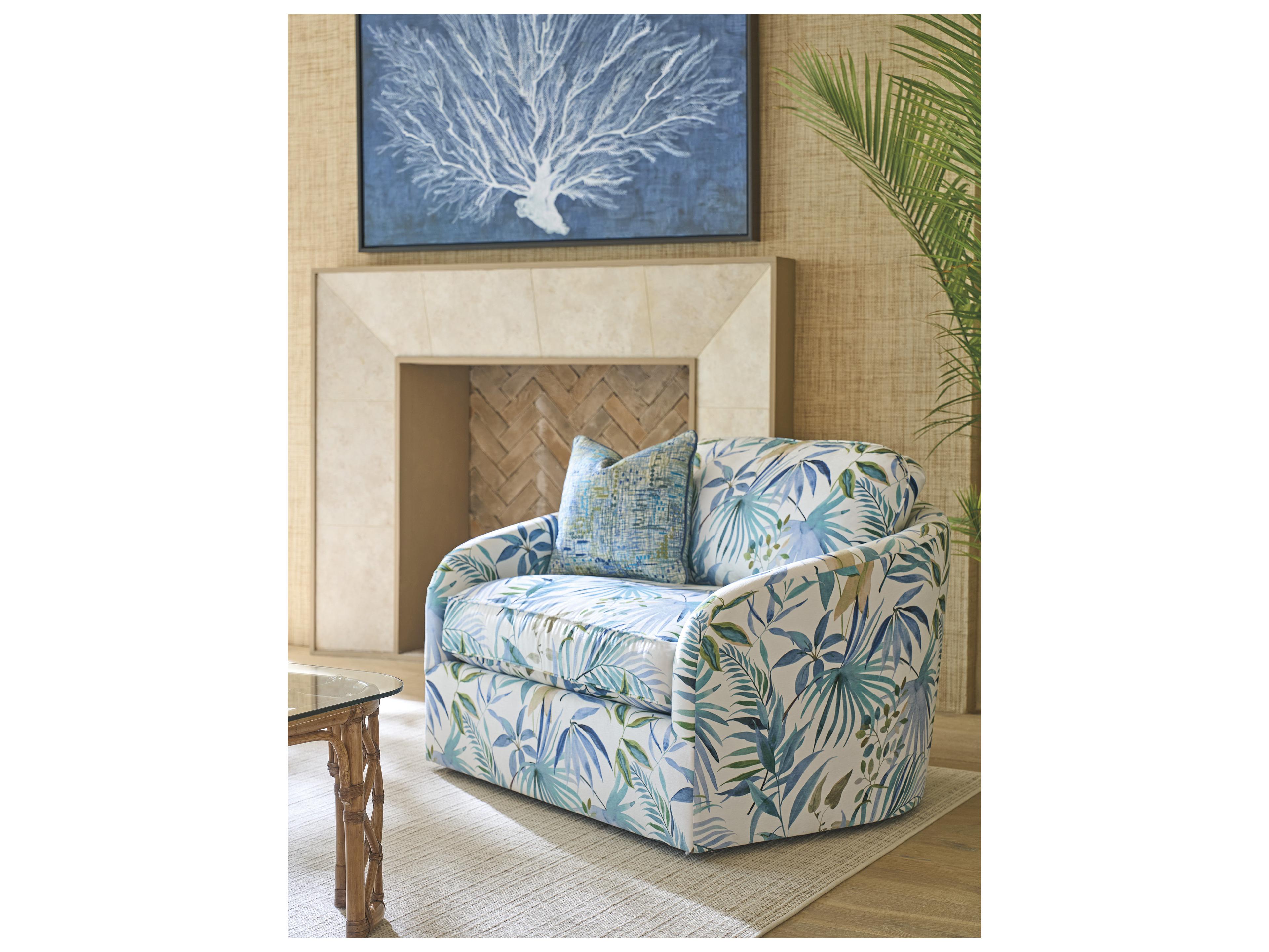 Tommy Bahama Key Biscayne Blue Chair and a Half