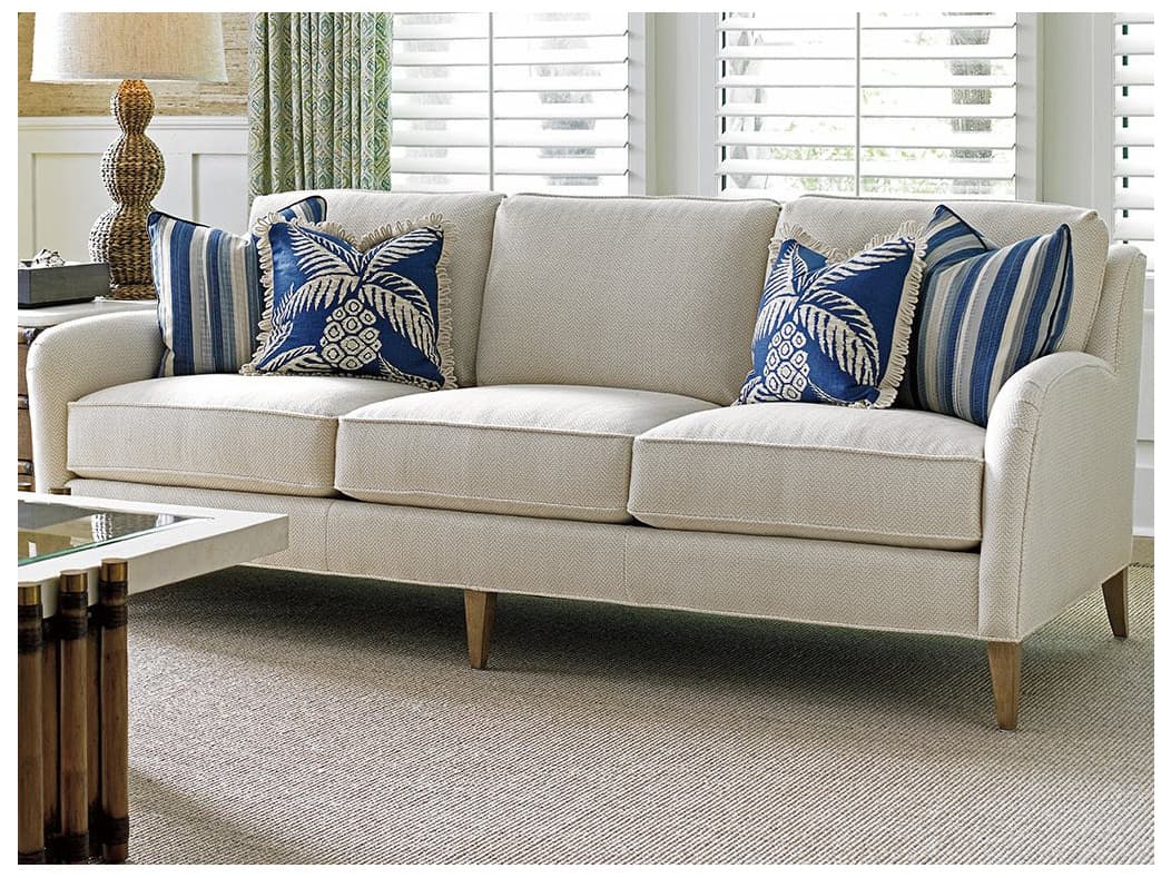 Tommy Bahama Twin Palms Coconut Grove Loose Back Sofa
