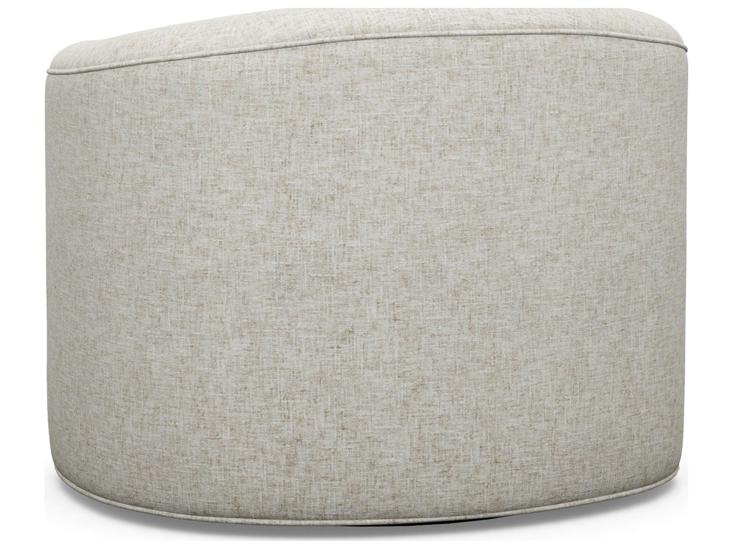 Tommy Bahama Ocean Club Swivel Beige Accent Chair