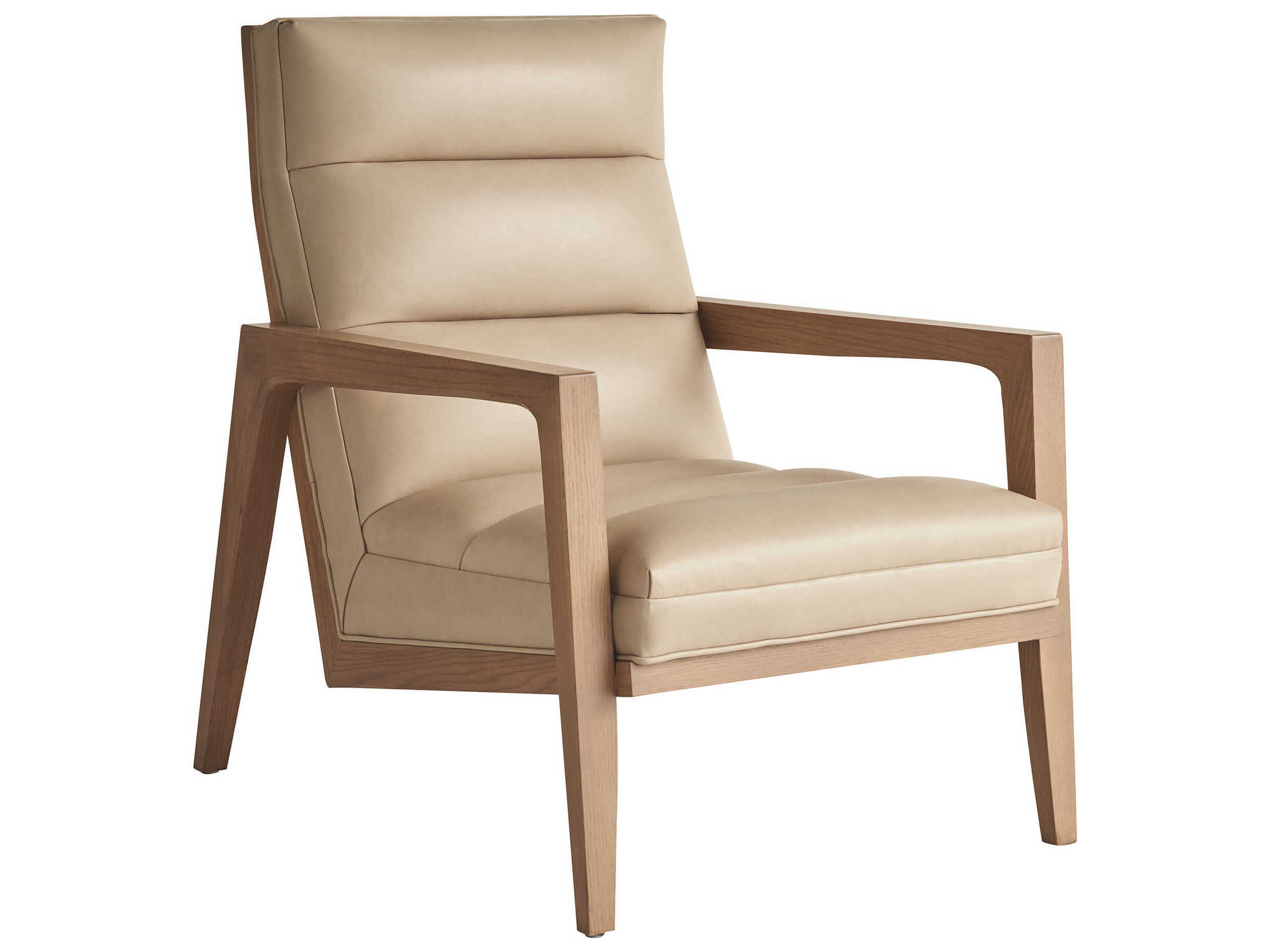 Tommy Bahama Sunset Key Brown Leather Accent Chair