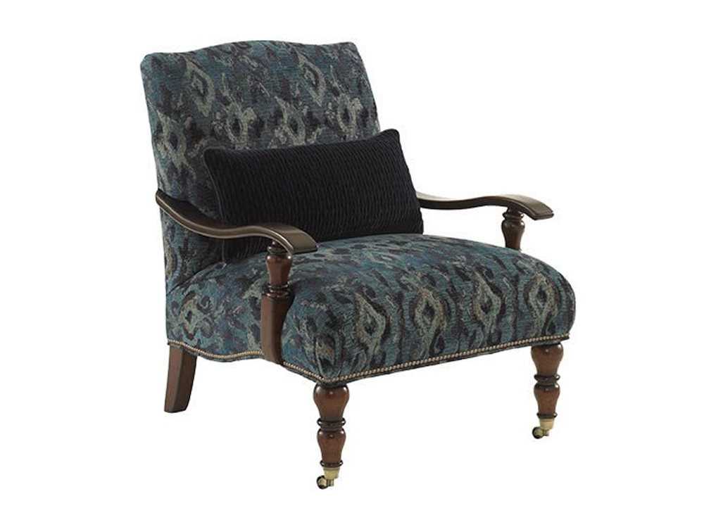 Tommy Bahama Landara Rolling Leather Club Chair