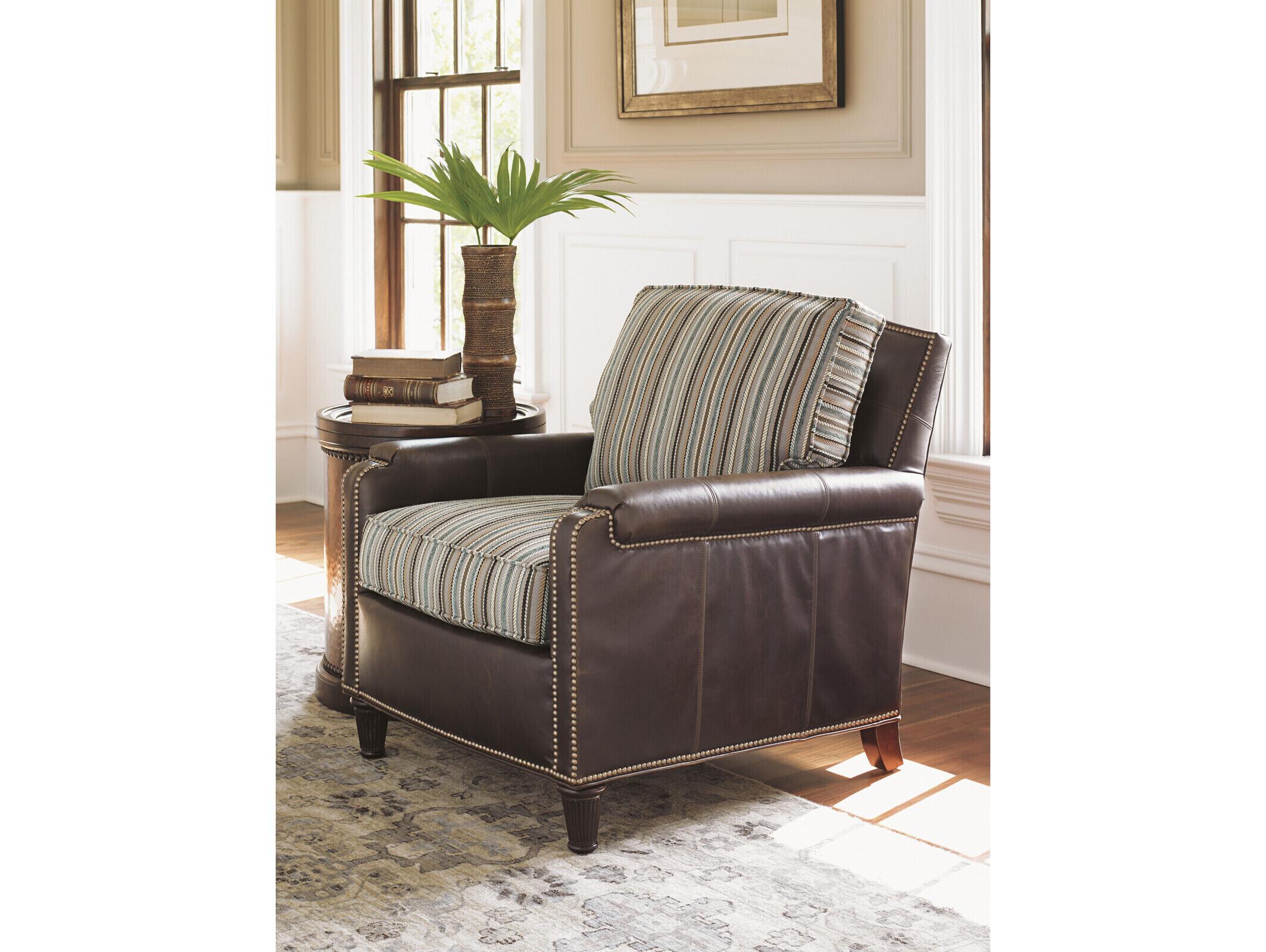 Tommy Bahama Upholstery Leather Accent Chair