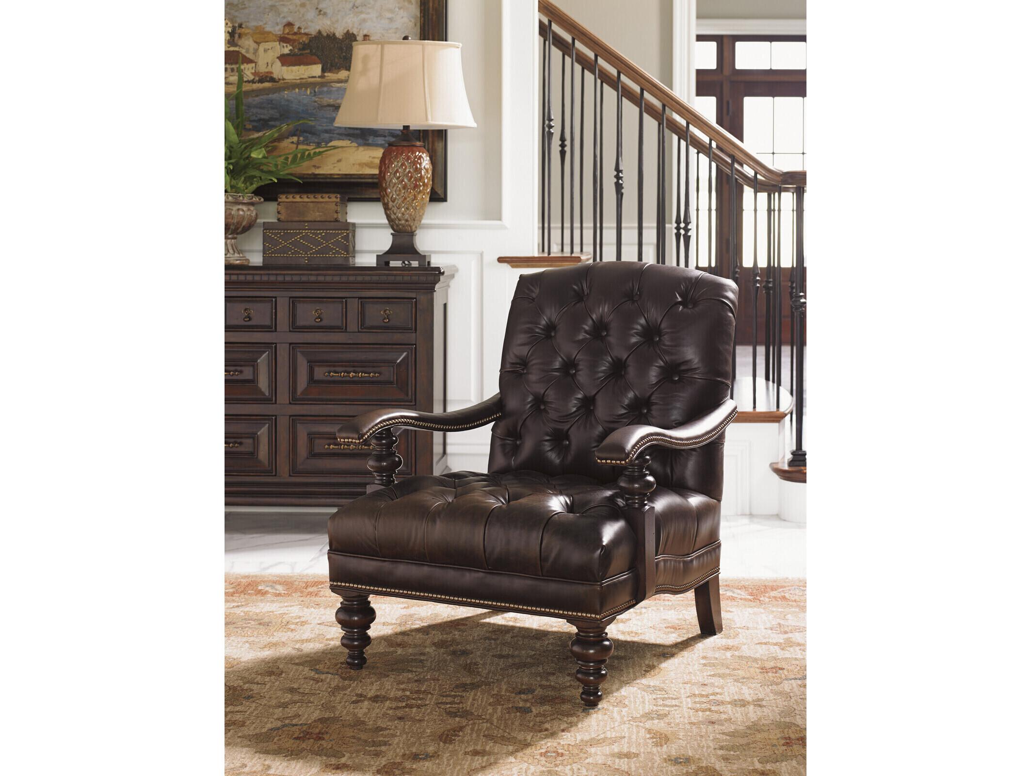 Tommy Bahama Upholstery Leather Accent Chair