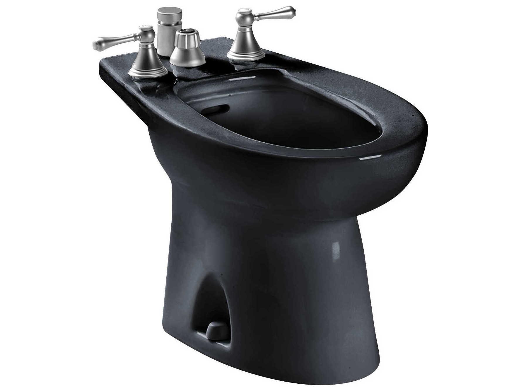 TOTO Piedmont Deck Mount Vertical Spray Flushing Rim Bidet