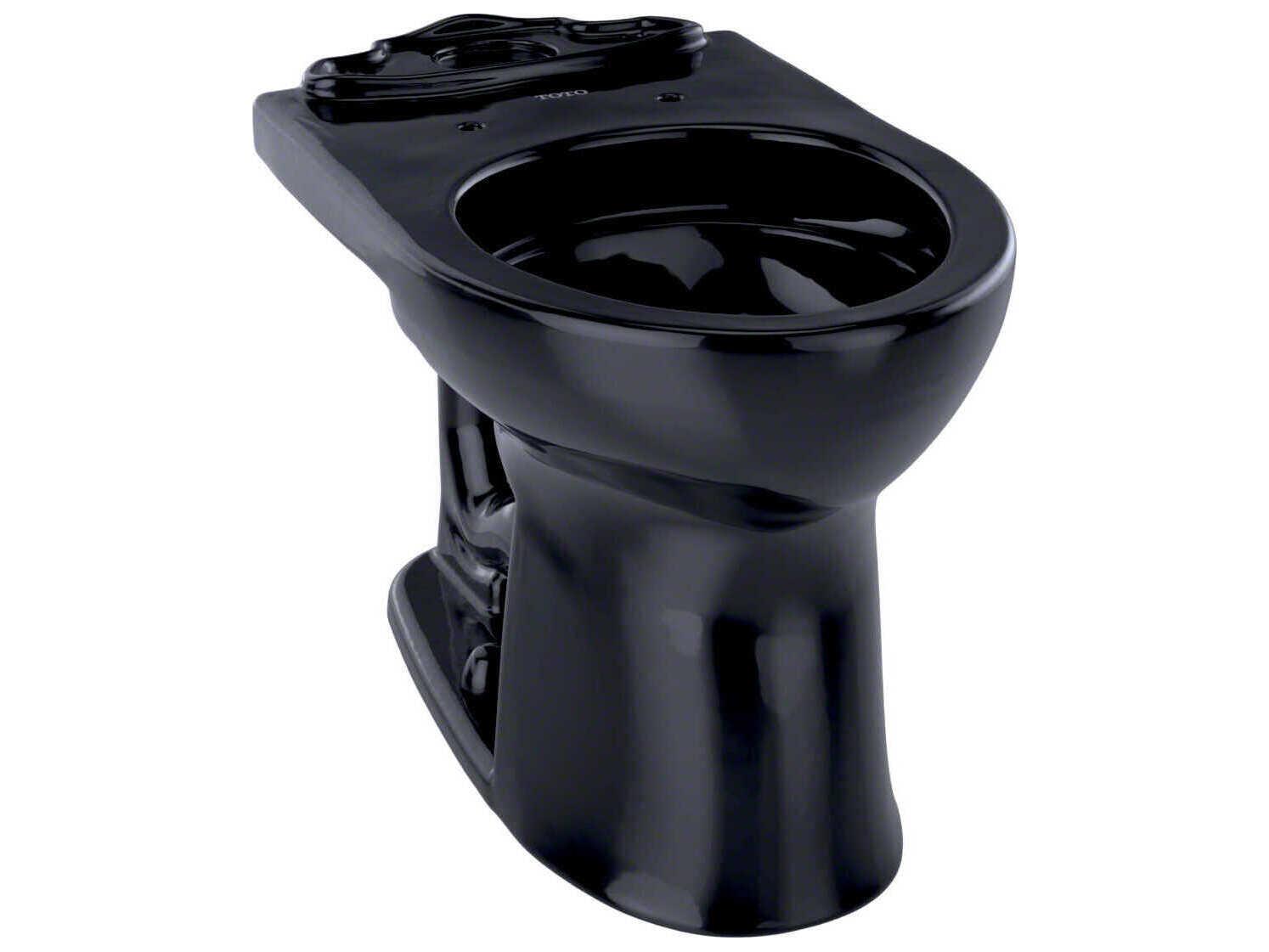TOTO Drake-II Universal Height Round Ebony Toilet Bowl