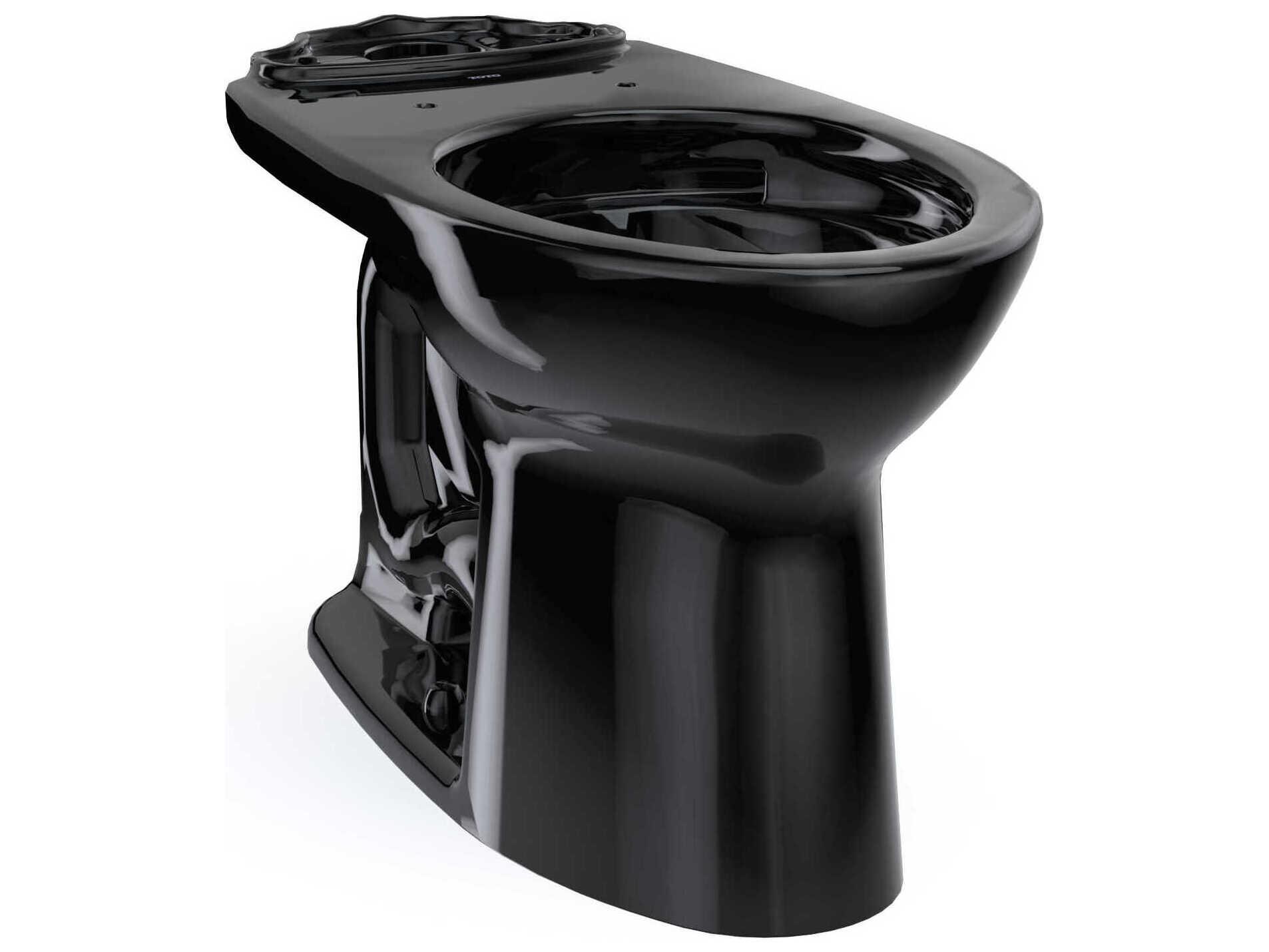 TOTO Drake Elongated Tornado Flush Ebony Toilet Bowl