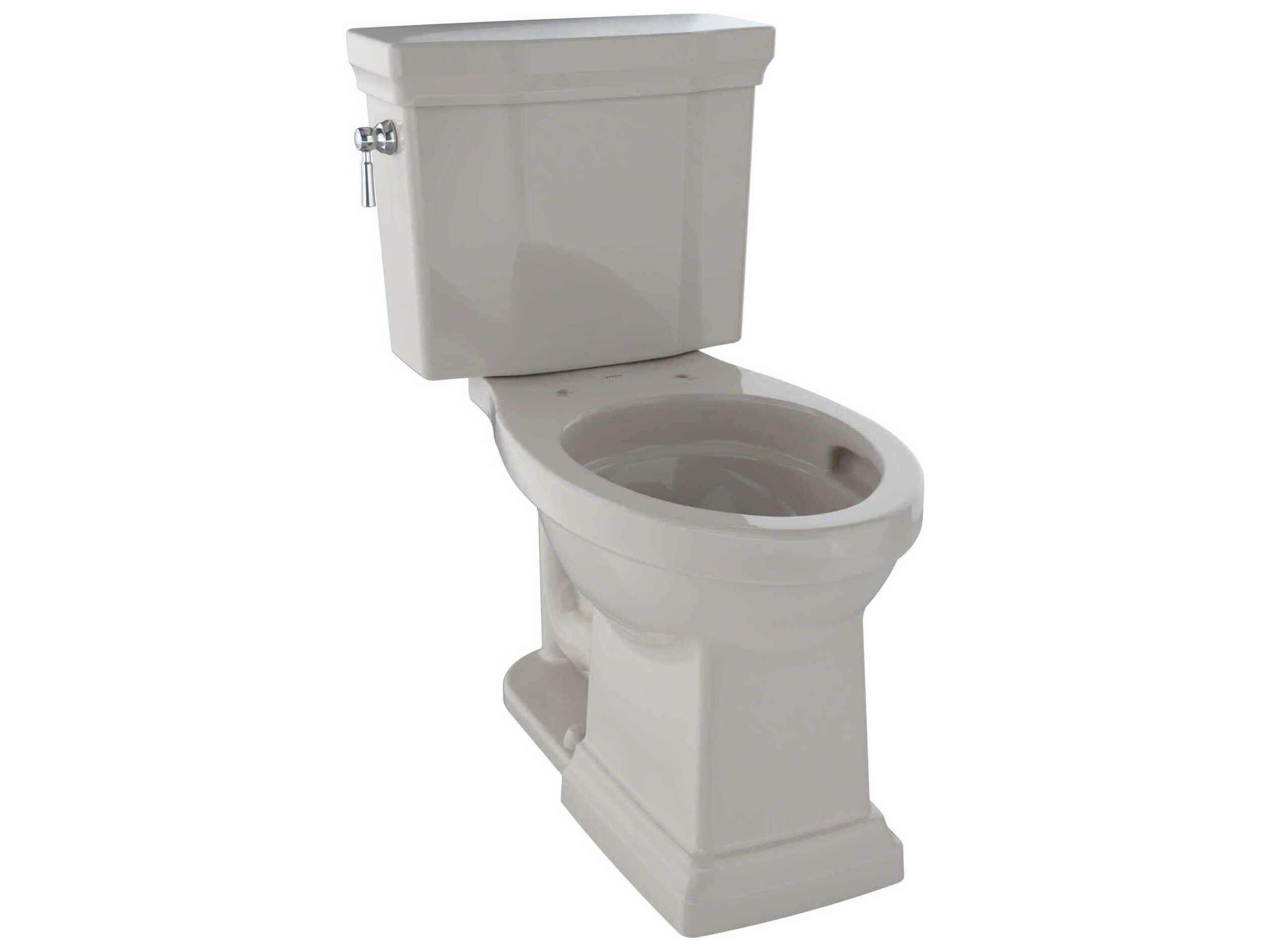 TOTO Promenade-II 2-Piece Elongated Universal Height Toilet with Cefiontect