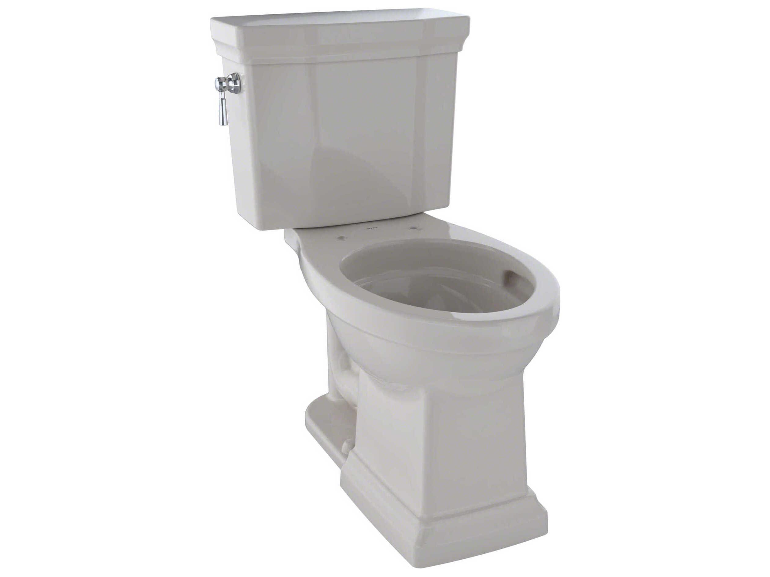 TOTO Promenade-II 2-Piece Elongated Universal Height Toilet with Cefiontect