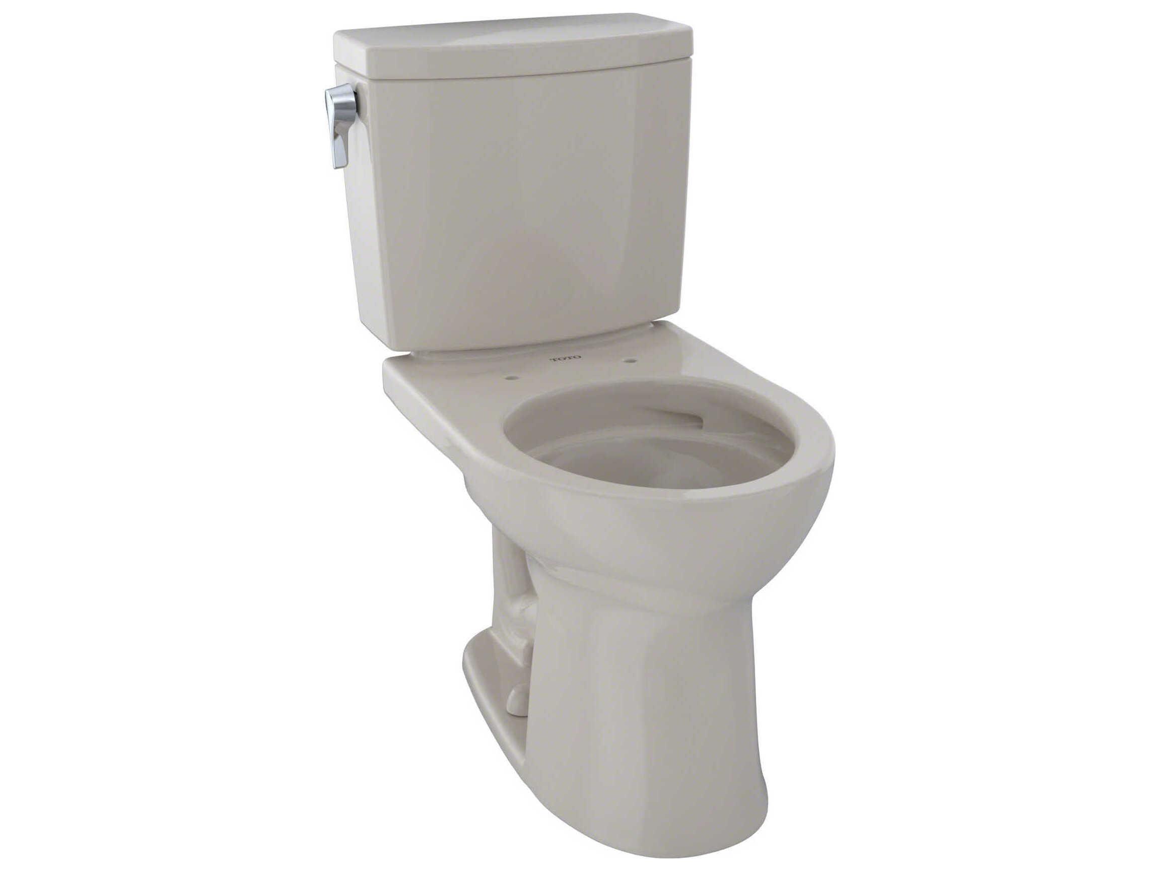 TOTO Drake-II 1G 2-Piece Round Universal Height Toilet with Cefiontect