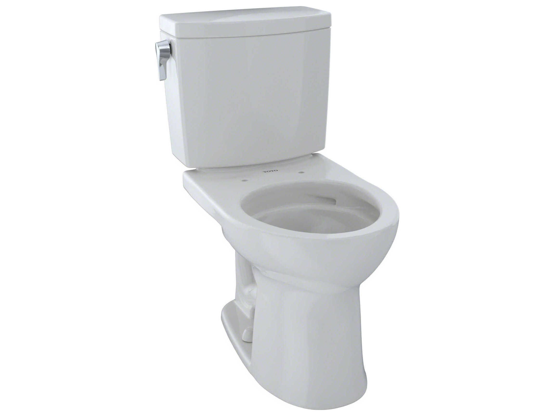 TOTO Drake-II 1G 2-Piece Round Universal Height Toilet with Cefiontect
