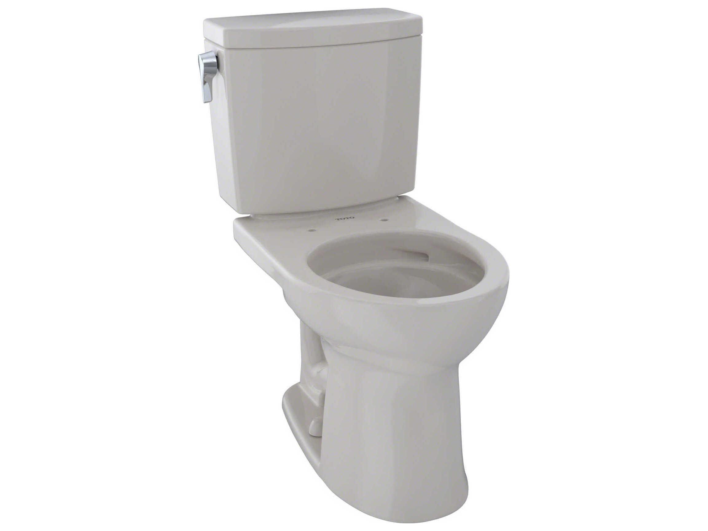 TOTO Drake-II 1G 2-Piece Round Universal Height Toilet with Cefiontect