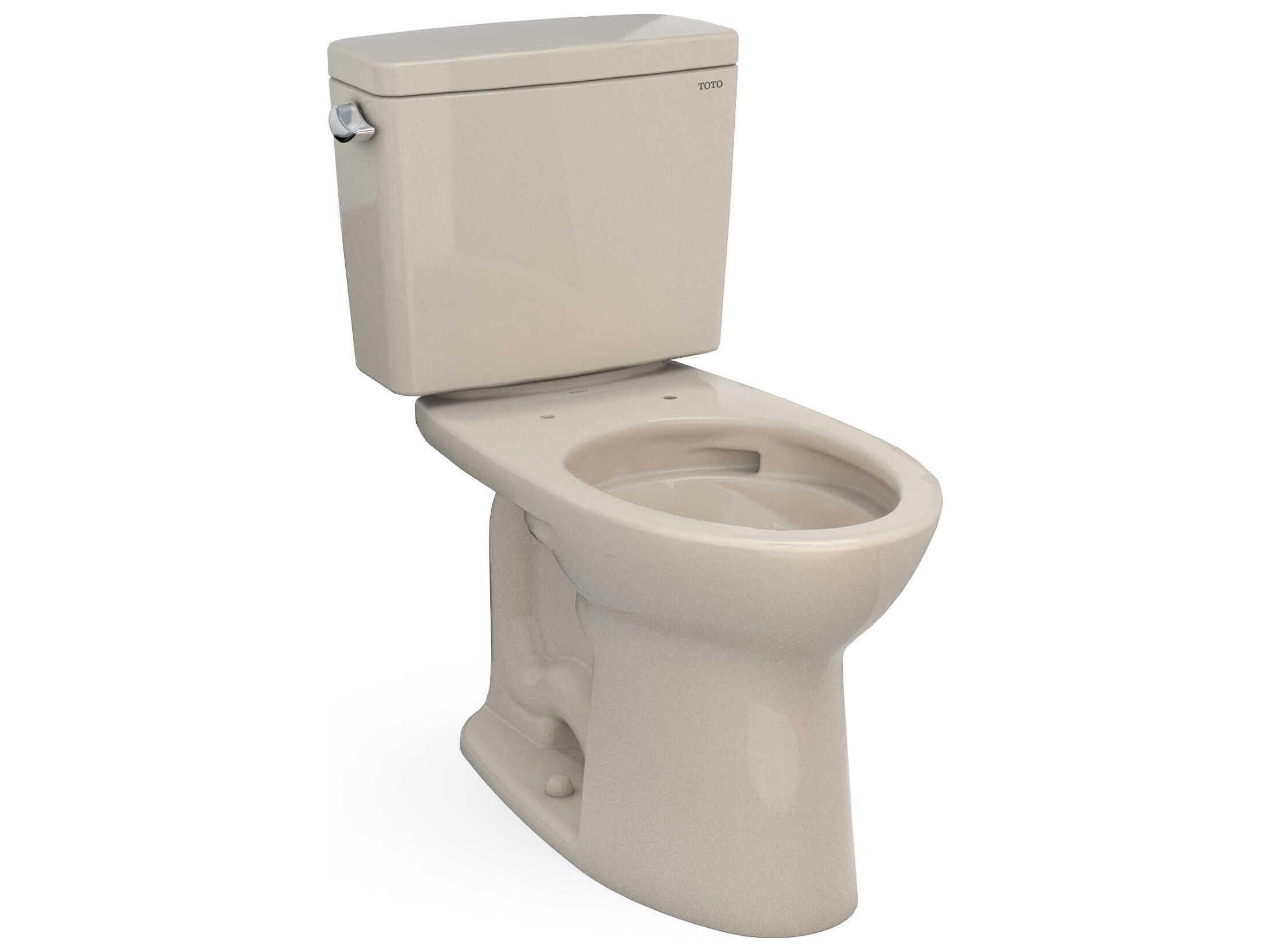 TOTO Drake 2-Piece Elongated Tornado Flush Toilet with Cefiontect