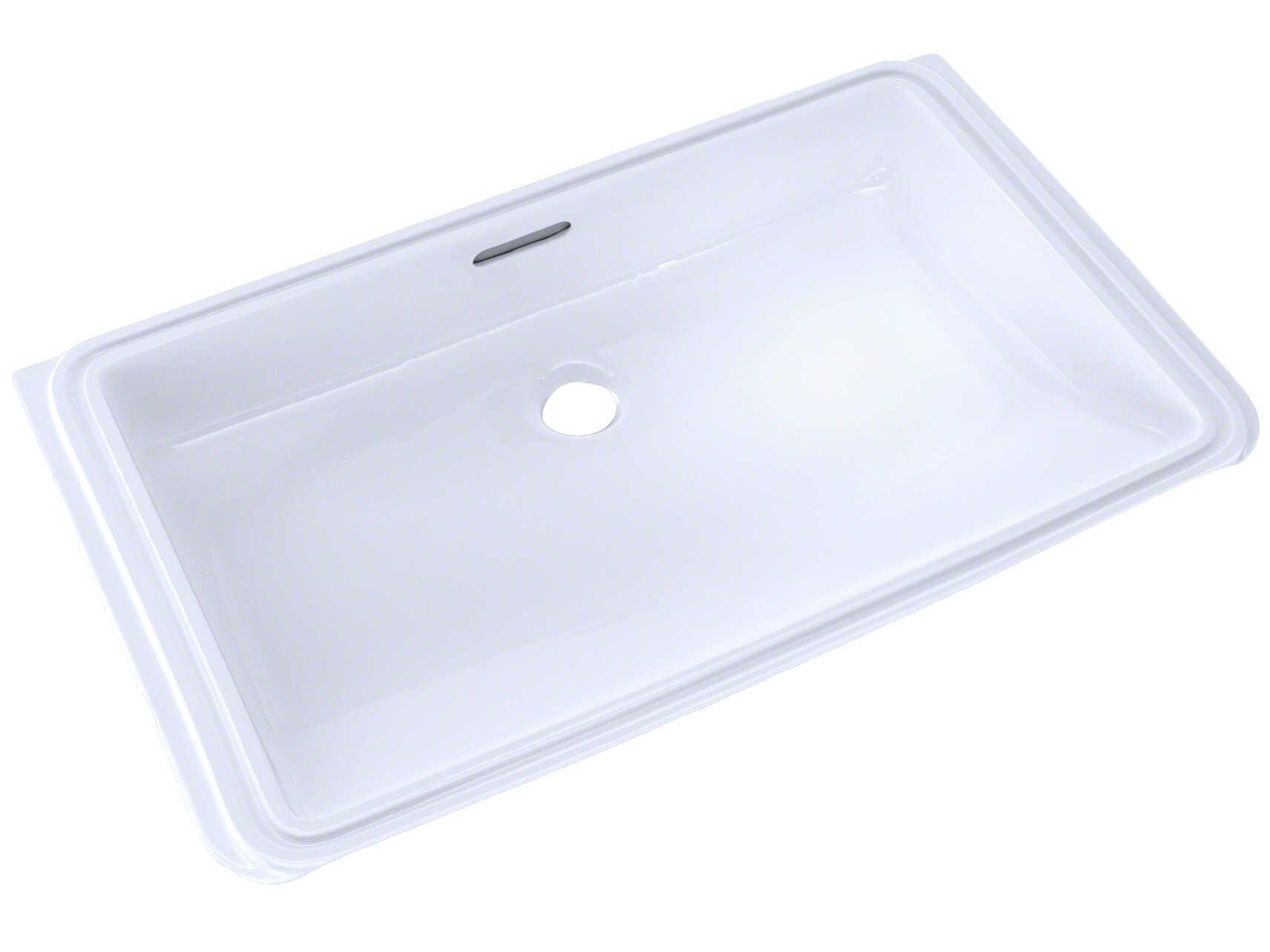 TOTO Rectangular Undermount Bathroom Sink with Cefiontect
