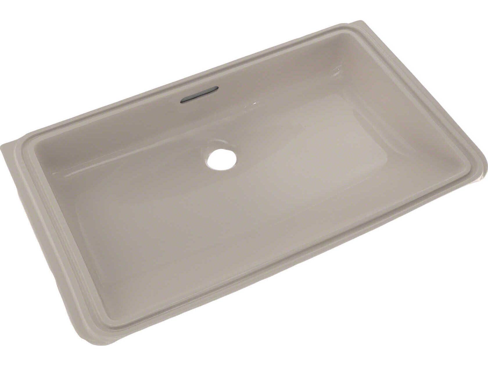 TOTO Rectangular Undermount Bathroom Sink with Cefiontect