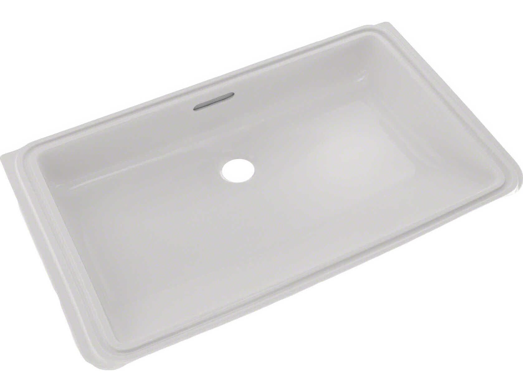 TOTO Rectangular Undermount Bathroom Sink with Cefiontect