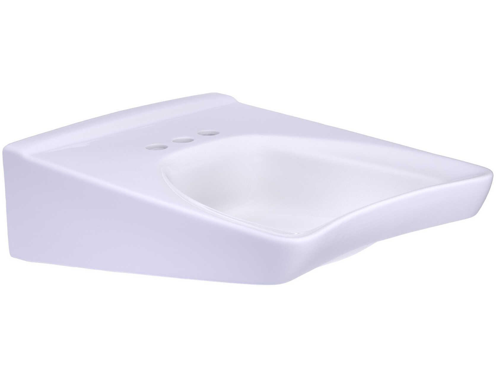 TOTO Commercial Wall-Mount Cotton White Bathroom Sink