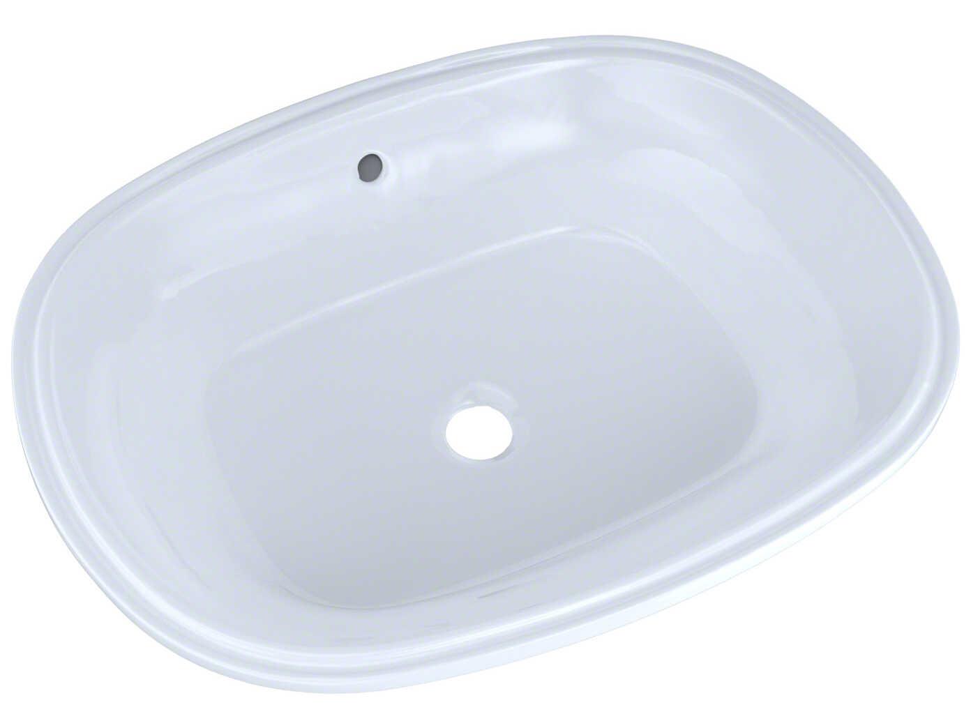 TOTO Maris Oval Undermount Bathroom Sink with Cefiontect