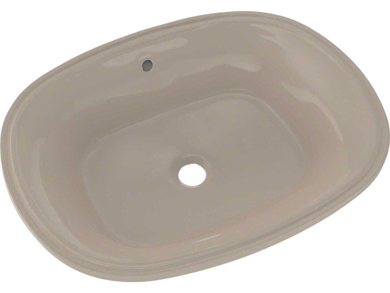 TOTO Maris Oval Undermount Bathroom Sink with Cefiontect