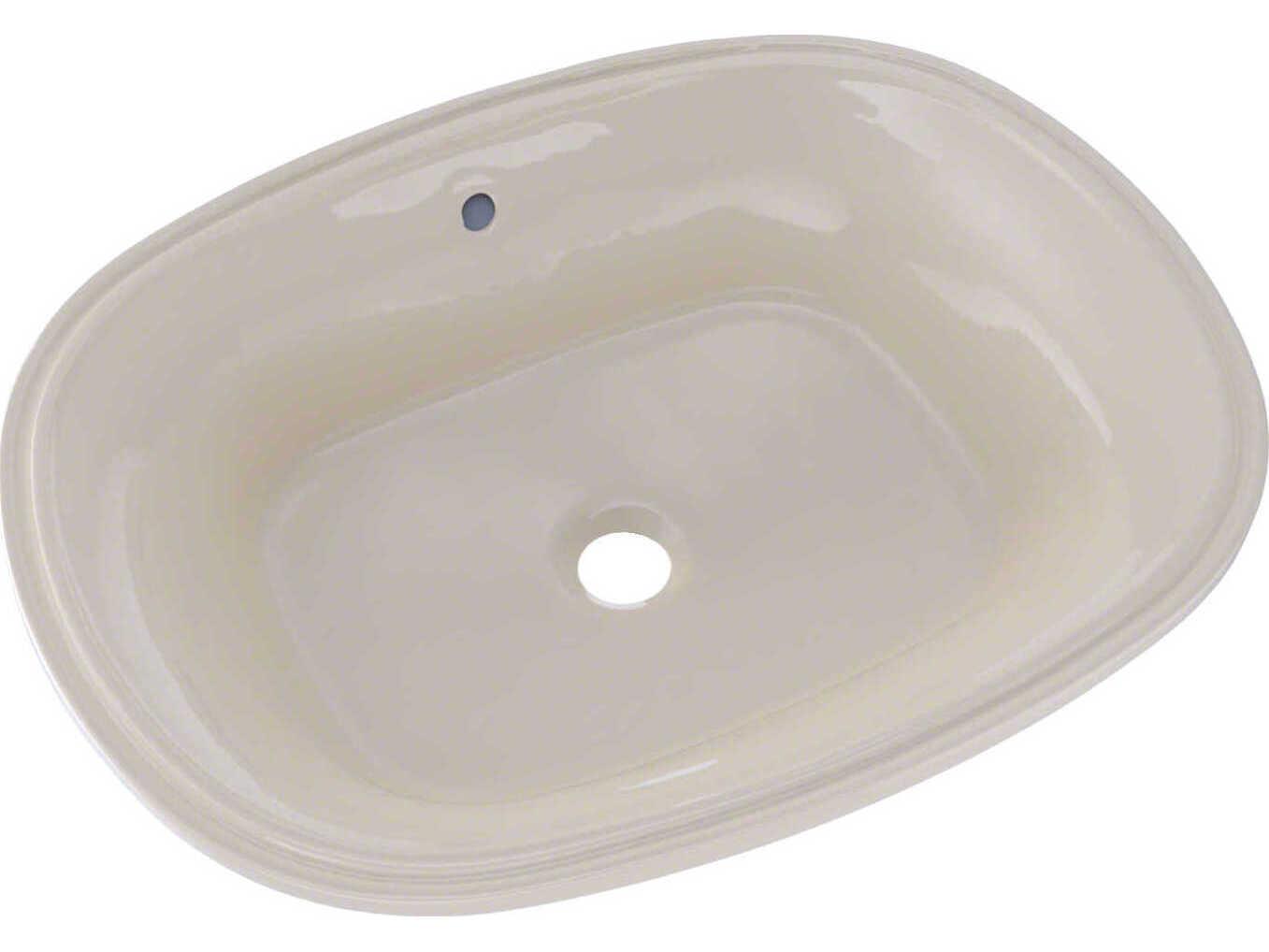 TOTO Maris Oval Undermount Bathroom Sink with Cefiontect