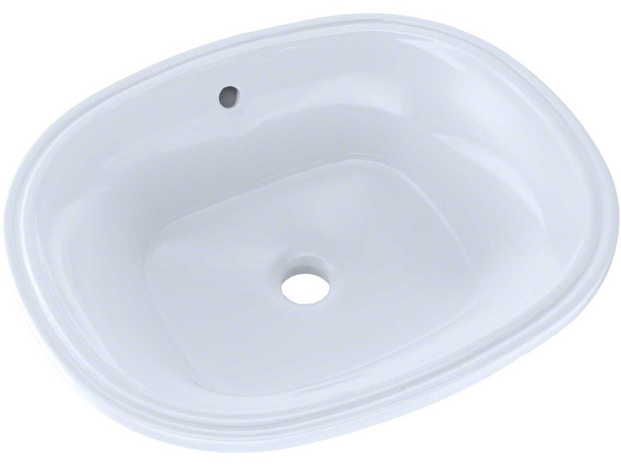 TOTO Maris Oval Undermount Bathroom Sink with Cefiontect