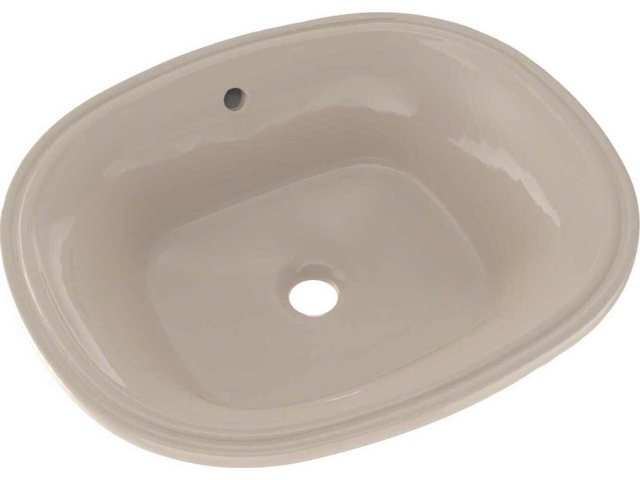 TOTO Maris Oval Undermount Bathroom Sink with Cefiontect